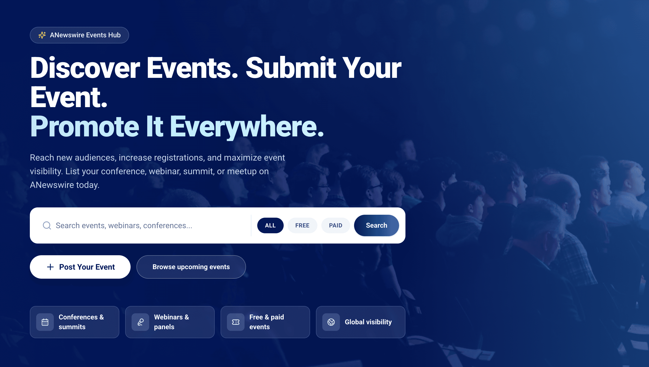 ANewswire Launches Free Event Posting Feature, Empowering Businesses and Organizations to Maximize Visibility