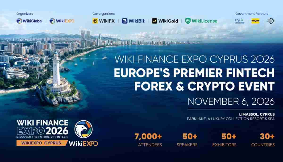 Europe’s Premier FX, Crypto & Fintech Event – Wiki Finance Expo Cyprus 2026 is Coming to Limassol This November